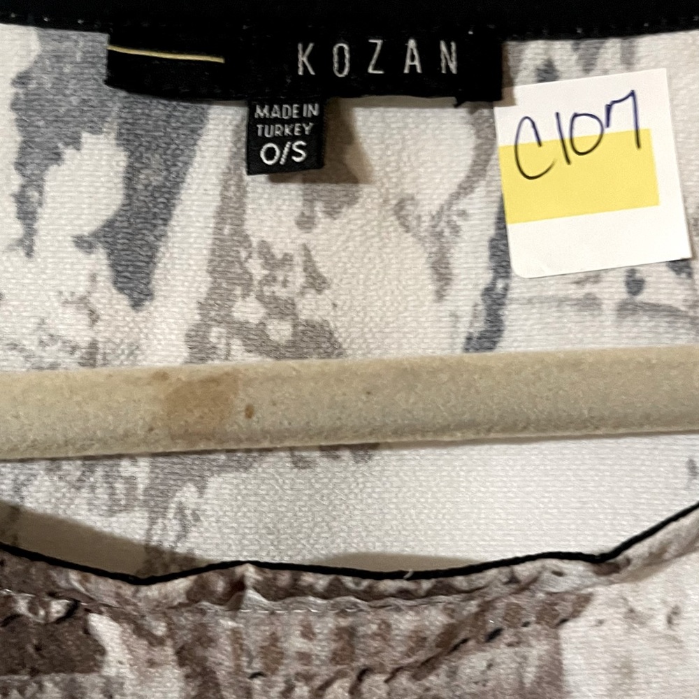 Kozan-one size, loose fitting blouse